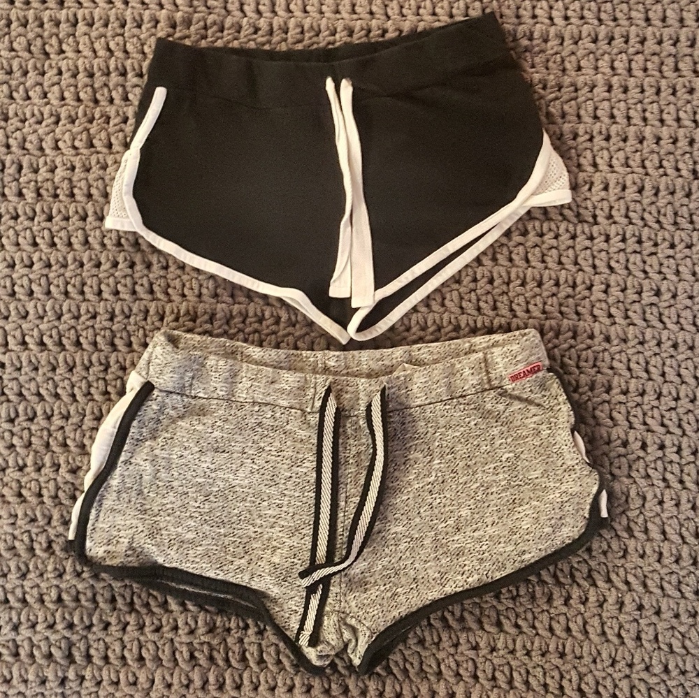 2 Pairs cute lounge shorts